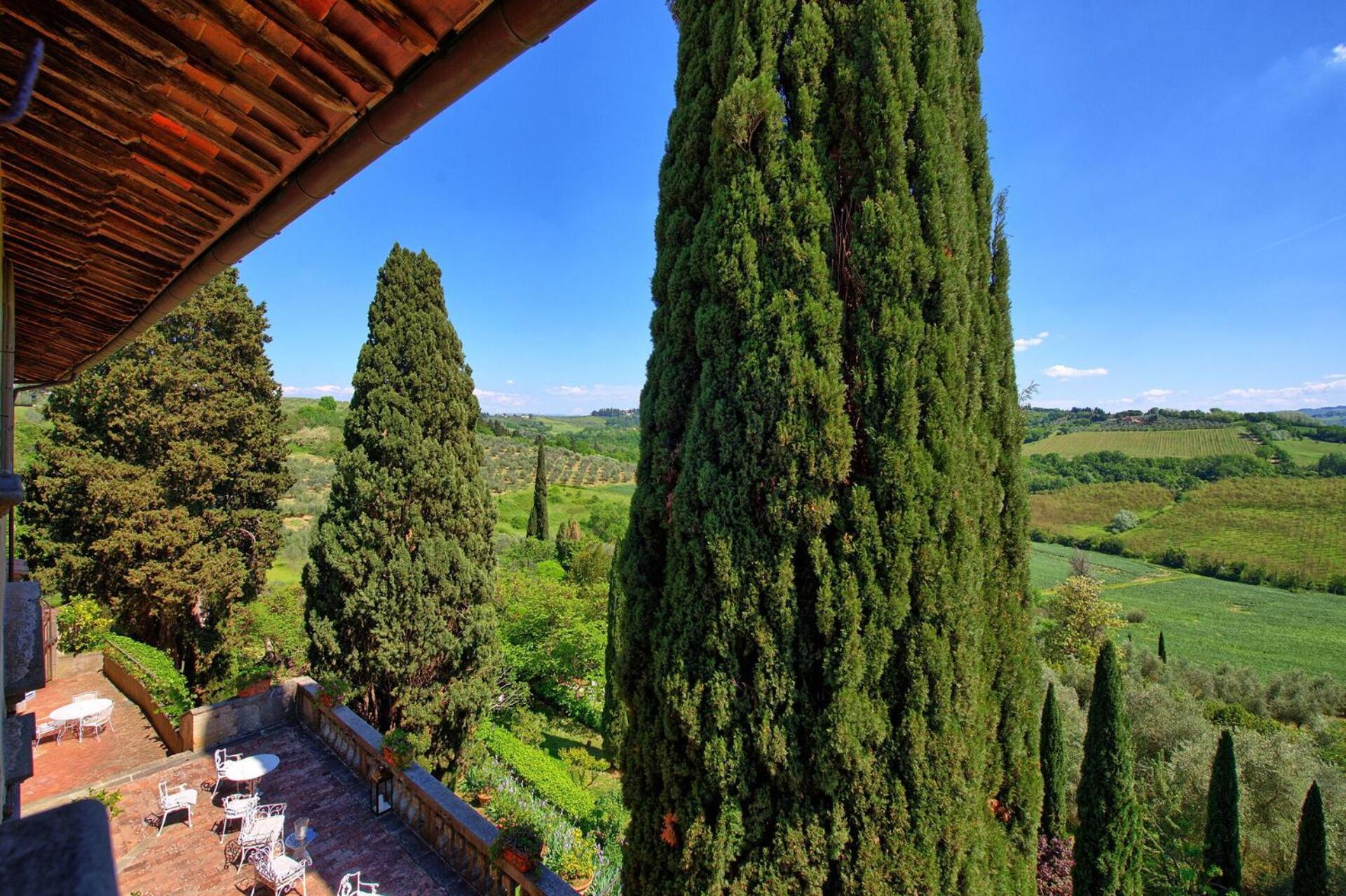 Castello Di Montegufoni By Posarellivillas Montagnana Val Di Pesa Luaran gambar